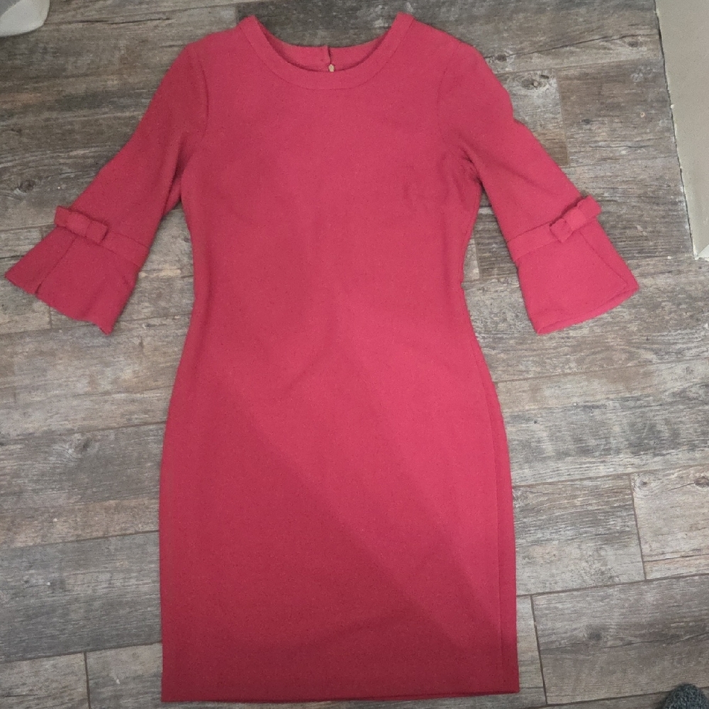 Karl Lagerfeld Pink Long Sleeve Dress